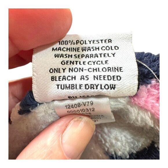 Vera Bradley MOD PAISLEY Fleece THROW BLANKET 50" x 80" Boho Plush Couch Chair - Picture 5 of 5